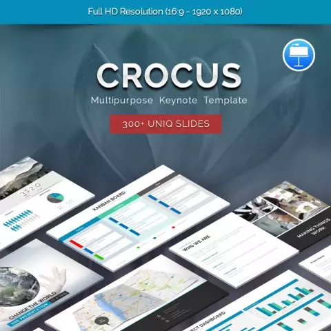 Crocus – Multipurpose Keynote Template