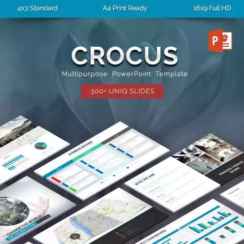 Crocus – Multipurpose PowerPoint Template