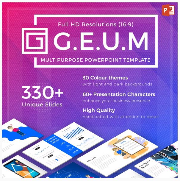 Geum - Multipurpose PowerPoint Template