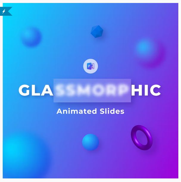 Glassmorphism Powerpoint Presentation