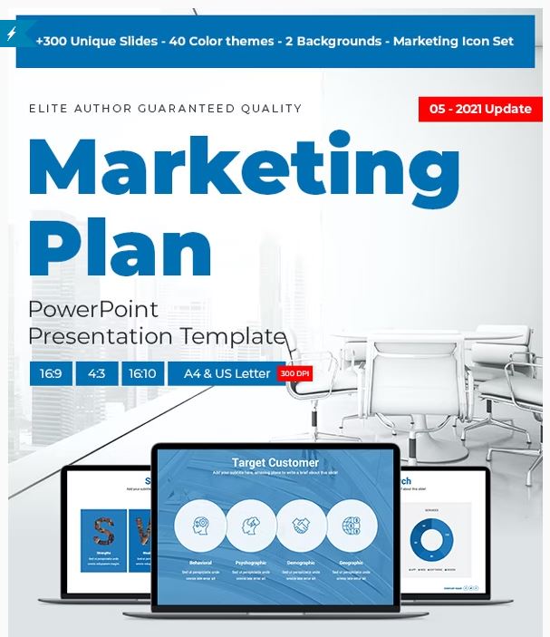 Marketing Plan PowerPoint Presentation Template