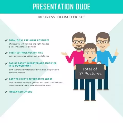 Presentation Dude – Business Character Set